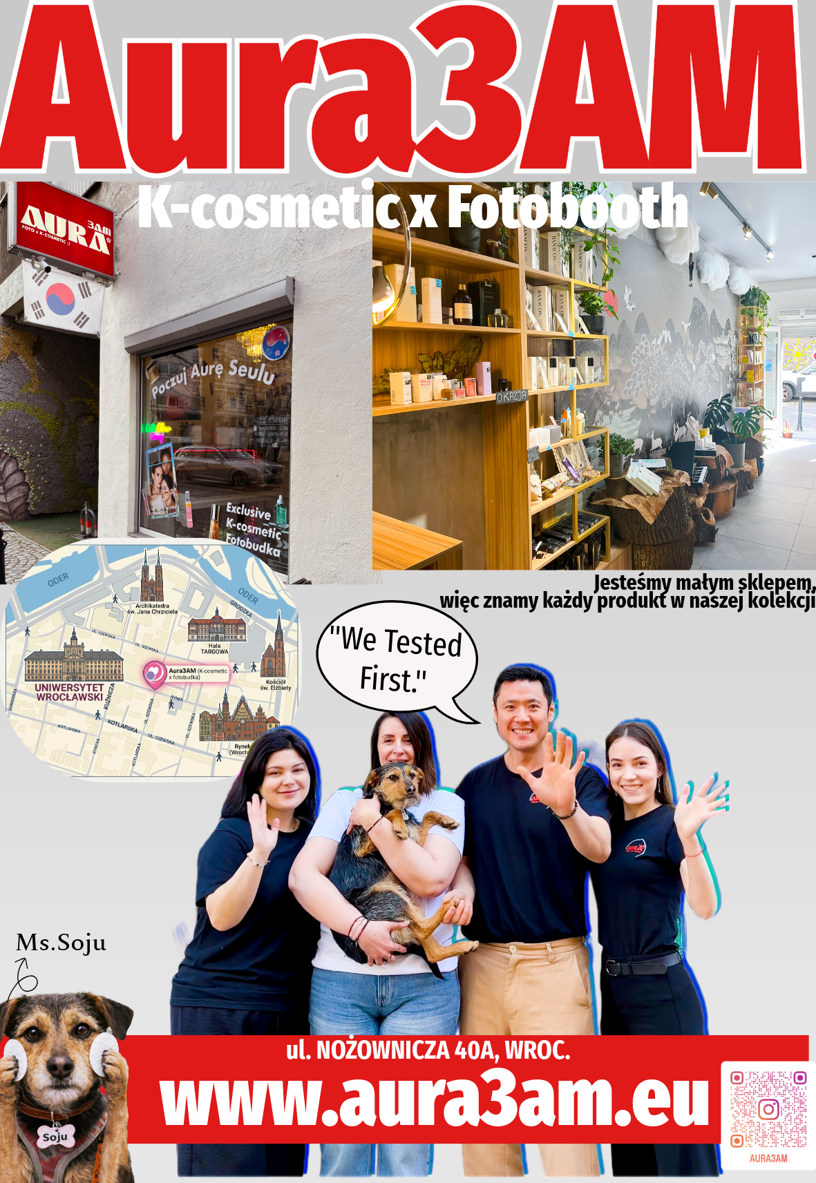 Aura Flyer – I Thought I Escaped Excel, PPT Forever... - Aura3AM - Real K-Cosmetics by Korean in POL