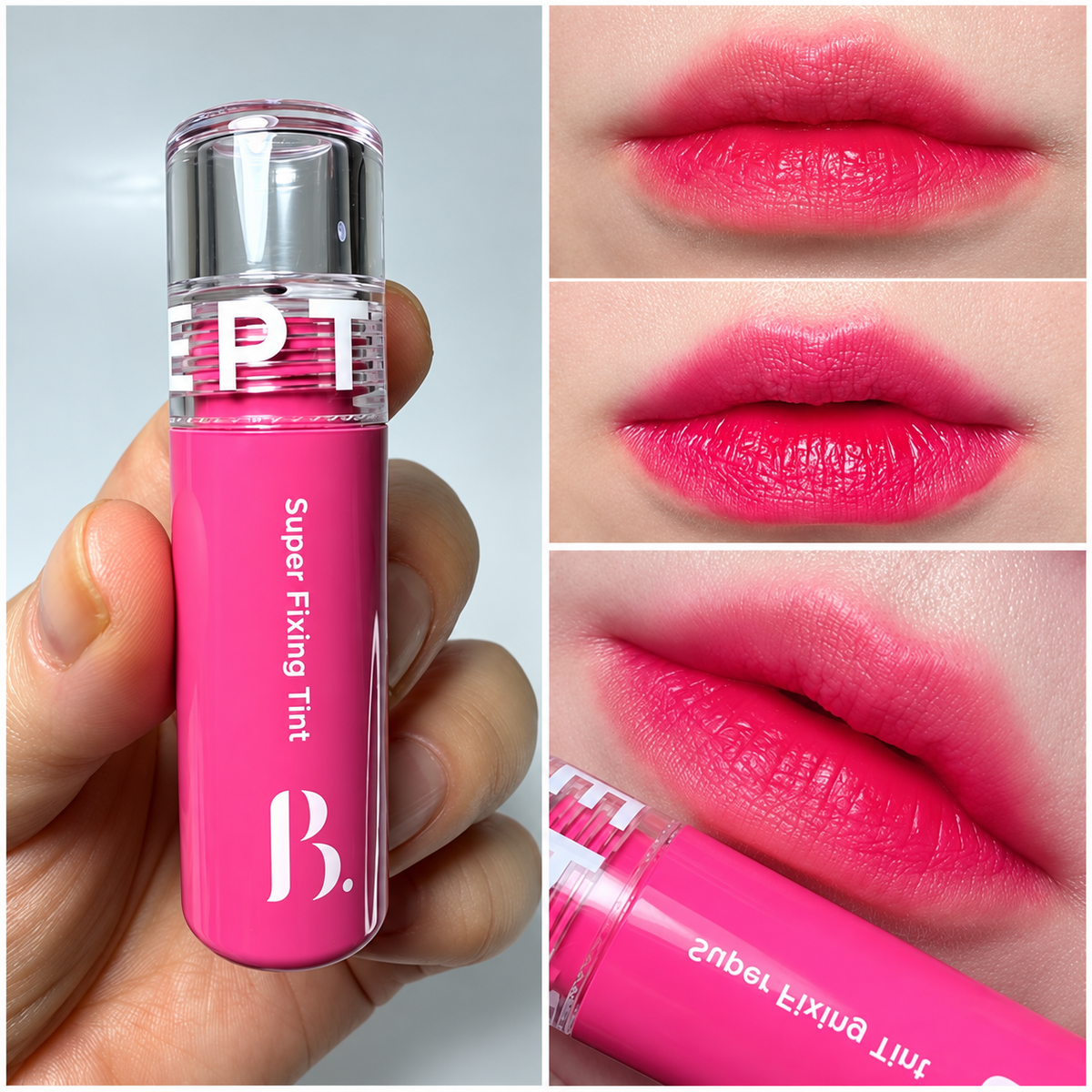 BONCEPT Super Fixing Tint 04 Plum Fixing 4,5g | Pomarańczowy tint do ust
