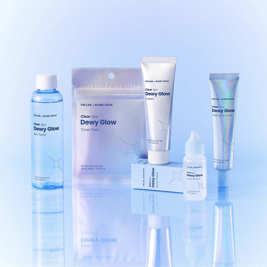 THE LAB by blanc doux Clear Hyal Glow Cream 50 ml | Krem Nawilżający Efekt Mokrej, Promiennej Skóry