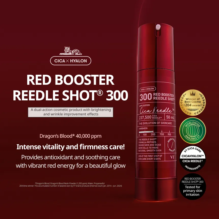 VT ReedleShot Redbooster 300 (50ml) I ocniejszej terapii wygładzającej