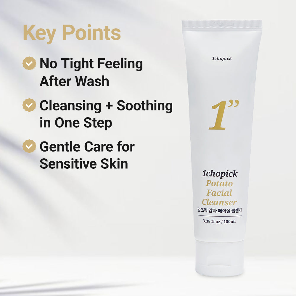 1CHOPICK Potato Cleansing Form 100ml I Odświeżająca Pianka Oczyszczająca