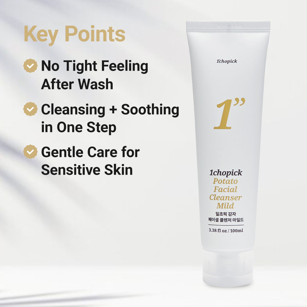 1CHOPICK Potato Cleansing Form 100ml I Odświeżająca Pianka Oczyszczająca
