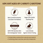 Skinfood Carrot Carotene Mask Box (27ml x 10szt) I Maska kojąca – redukcja zaczerwienień i ukojenie skóry