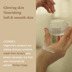 LICORNE Vegan Rice Facial Cream 50ml I Odżywczy krem z białym ryżem