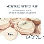 Tag Dewy Skin Cushion nr.01 Pale Light SPF50+ 15g I Rozświetlający Cushion z Efektem Glow