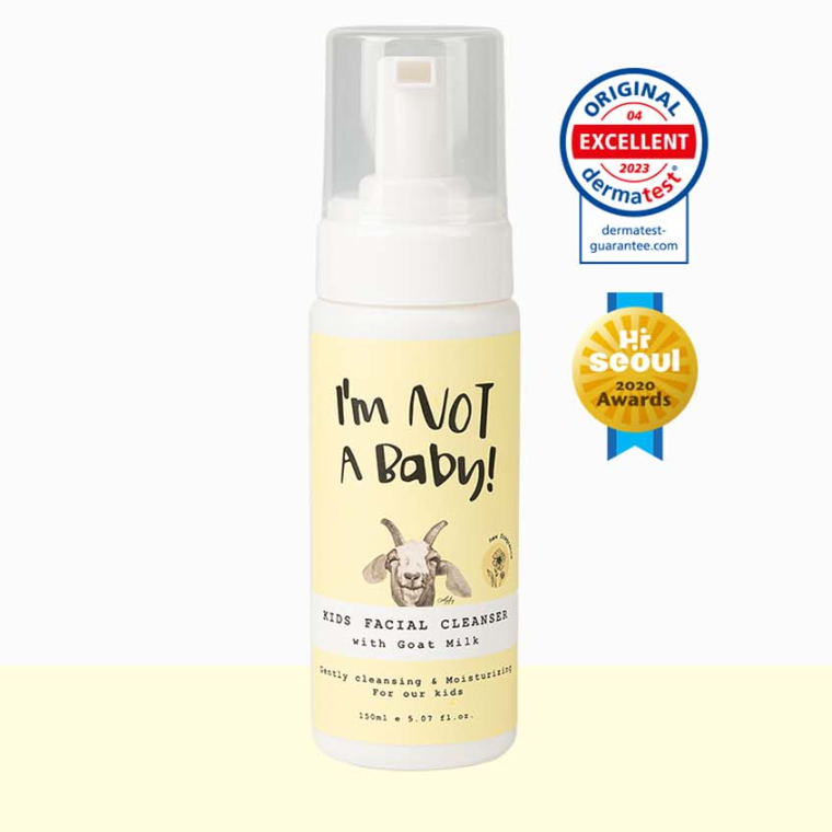 I'M NOT A BABY! Kids Facial Cleanser Goat Milk 150ml