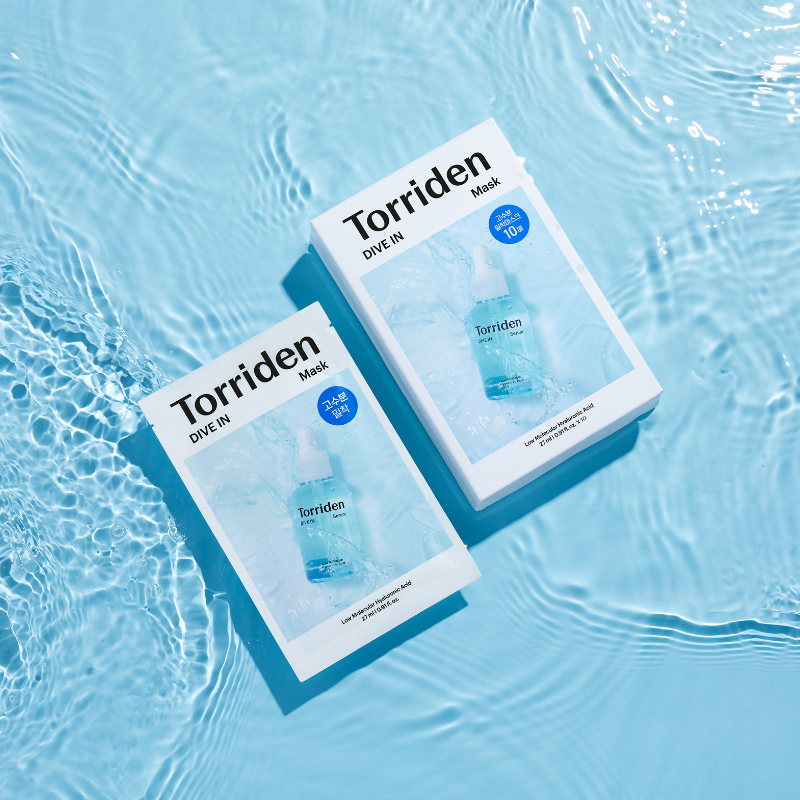 Torriden DIVE-IN Low Molecular Hyaluronic Acid Mask Box(27ml x 13szt) I special edition (10+3)