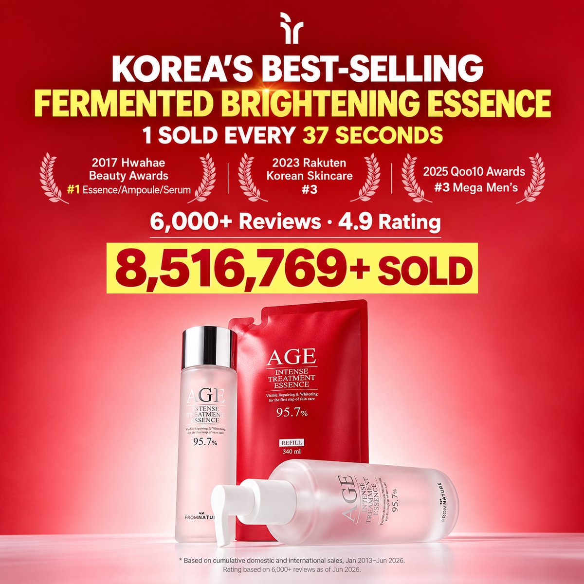 FROMNATURE Age Intense Treatment Fluid 100ml