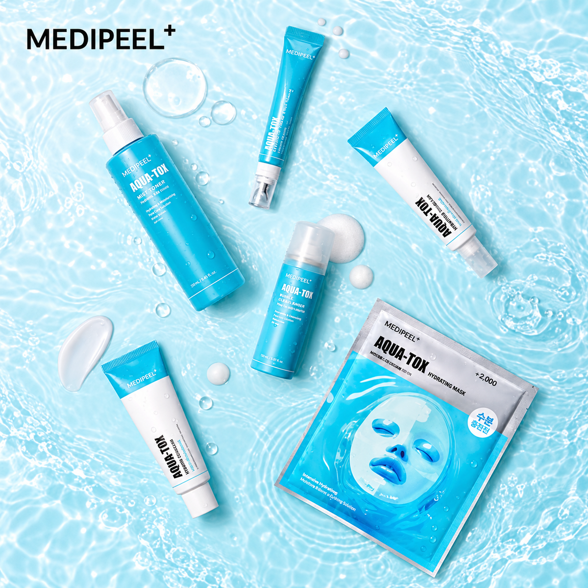 MEDI-PEEL Aqua-Tox Cream 50ml  | Instant Water Recharge for dehydrated skin