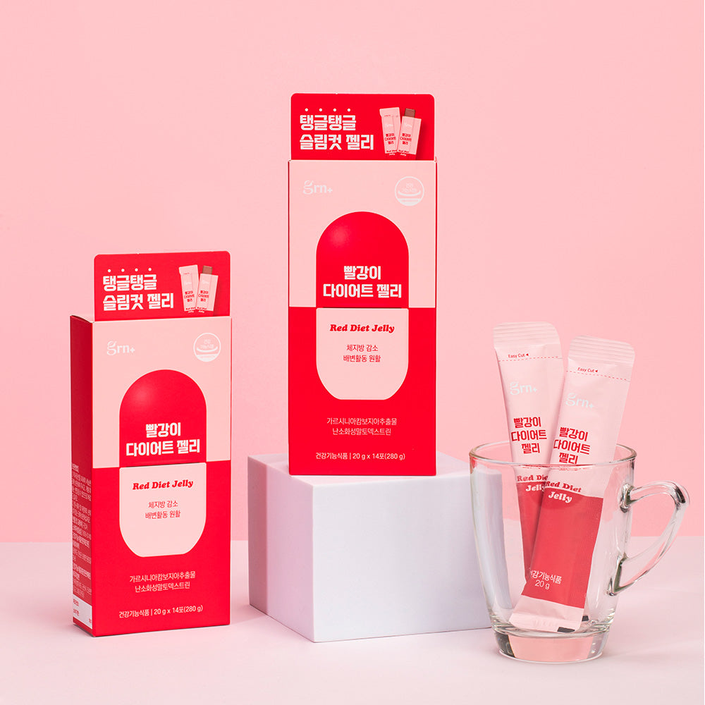 GRN+ Red Diet Jelly (20gx14szt) I Funkcjonalnych Produktach Dietetycznych