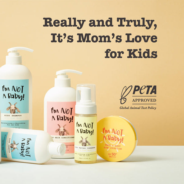 I'M NOT A BABY! Kids Facial Cleanser Goat Milk 150ml
