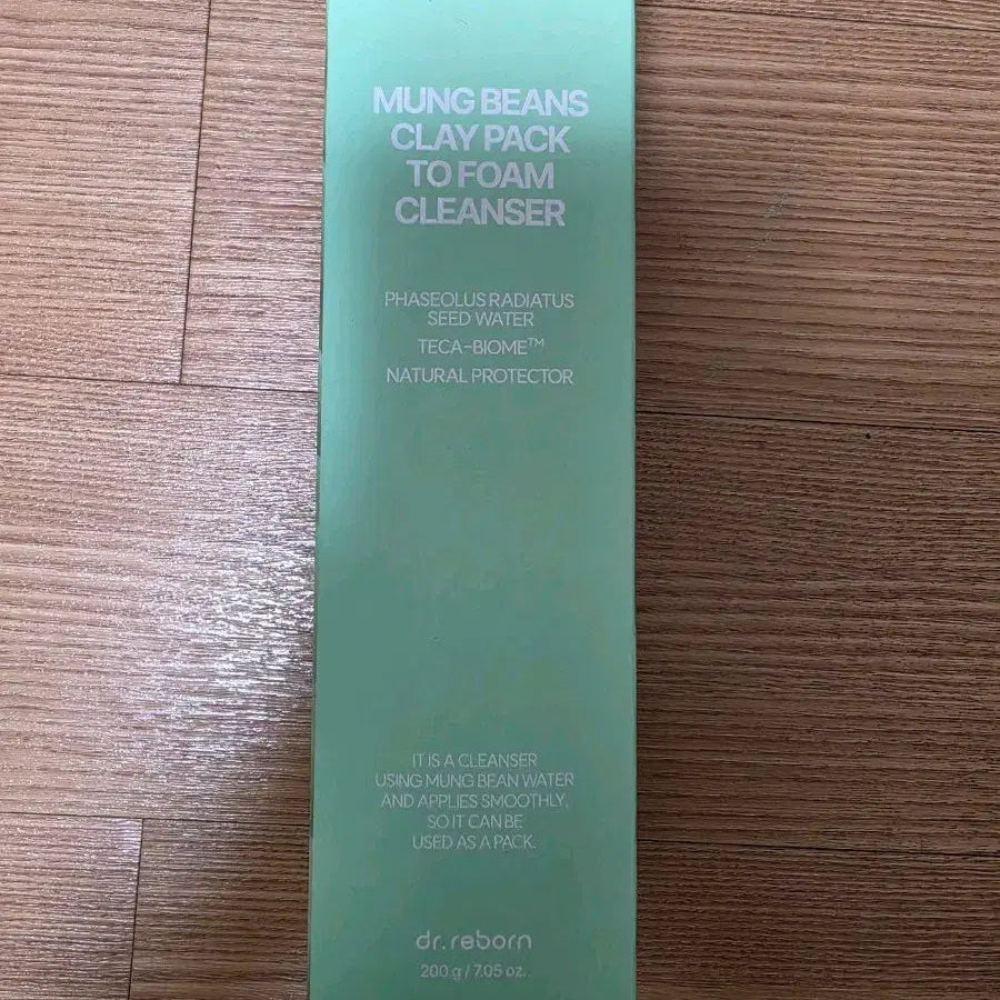 Dr. Reborn Mung Beans Claypack & Foam cleanser (100ml) I Wyprzedaż – Ostatnia sztuka