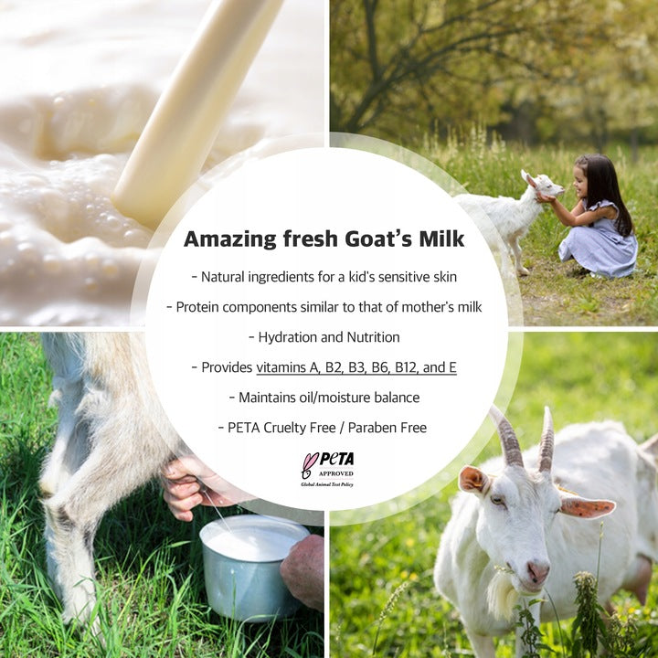 I'M NOT A BABY! Kids Facial Cleanser Goat Milk 150ml