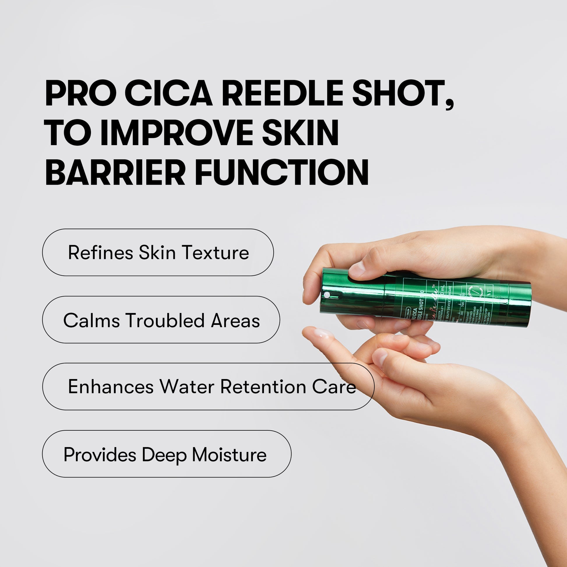 VT COSMETIC Pro Cica Reedle Shot 100 – Booster kojąco-regenerujący do twarzy I 50ml