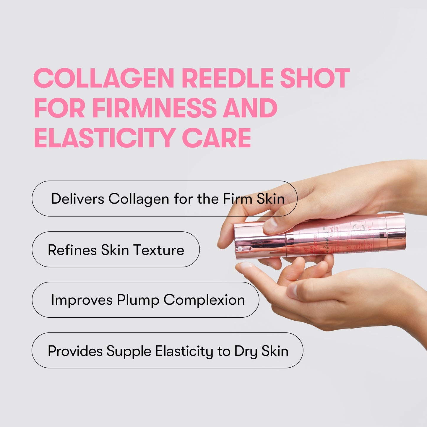 VT COSMETIC Collagen Reedle Shot 100 – Booster kolagenowy do twarzy I 50ml