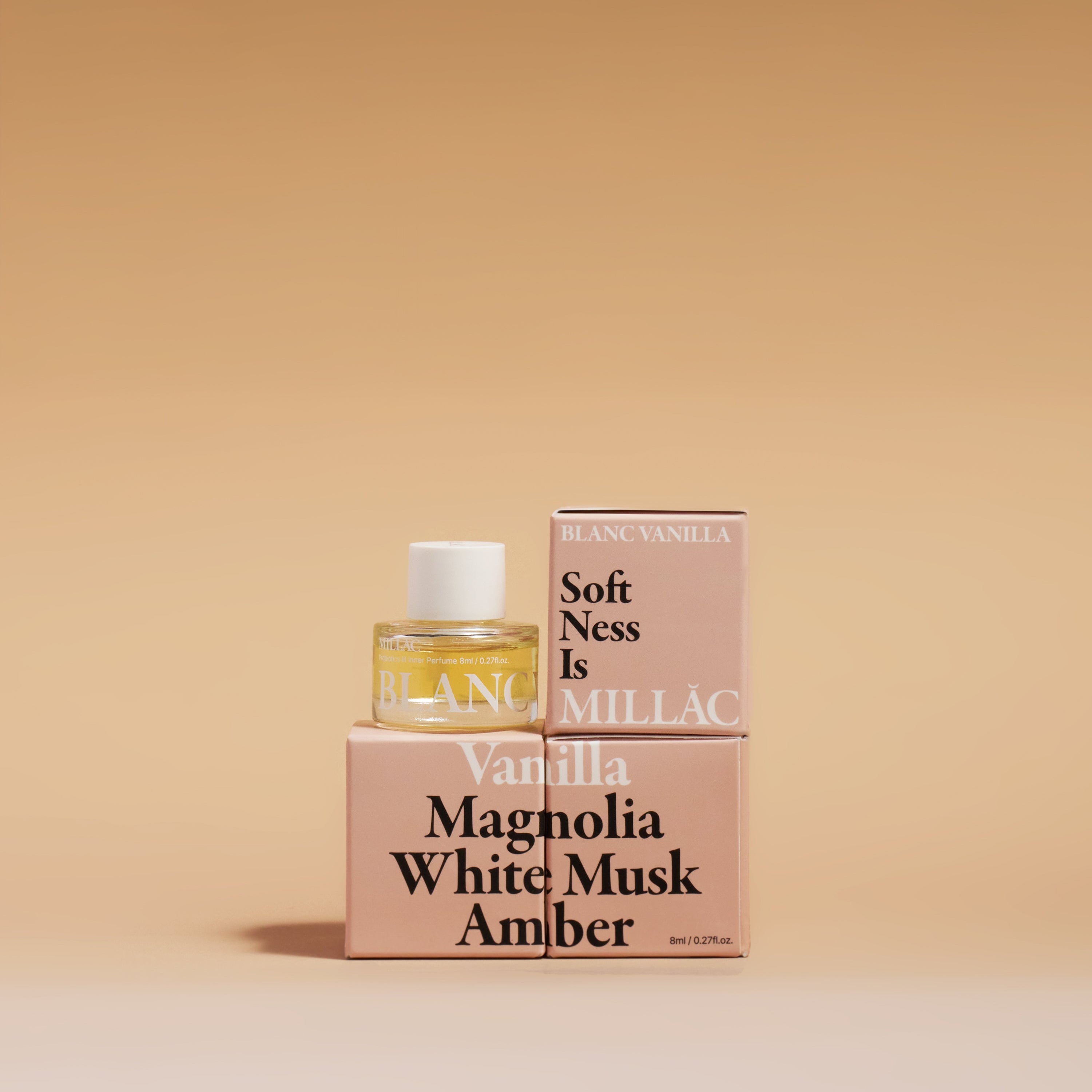 MILLAC Probiotics Intimate Perfume I 03.Blanc Vanilla +24h Wegański Olejek Zapachowy