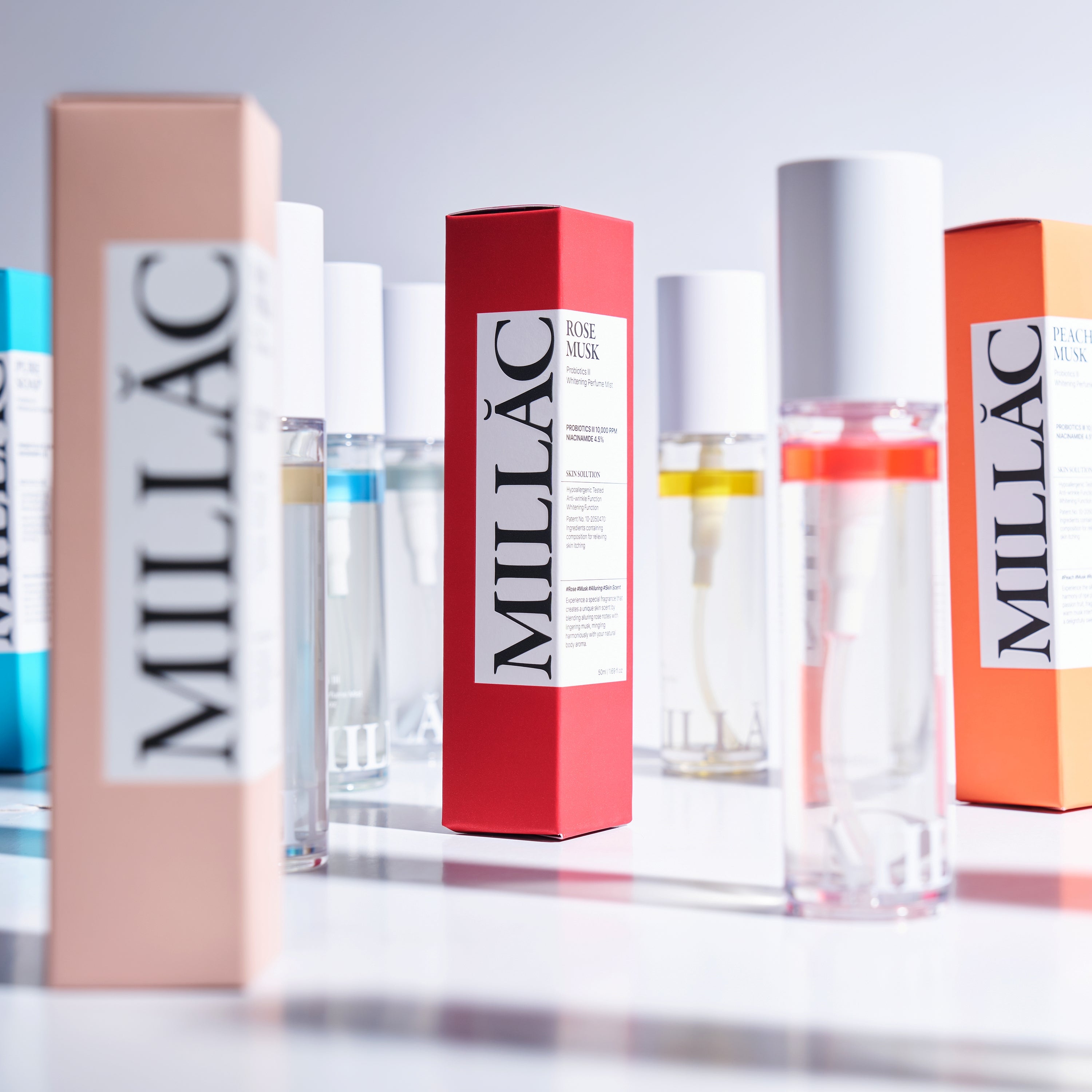 MILLAC Probiotics Perfume Mist 50ml I 03.Blanc Vanilla