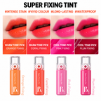 BONCEPT Super Fixing Tint 01 Orange Fixing 4,5g | Pomarańczowy tint do ust