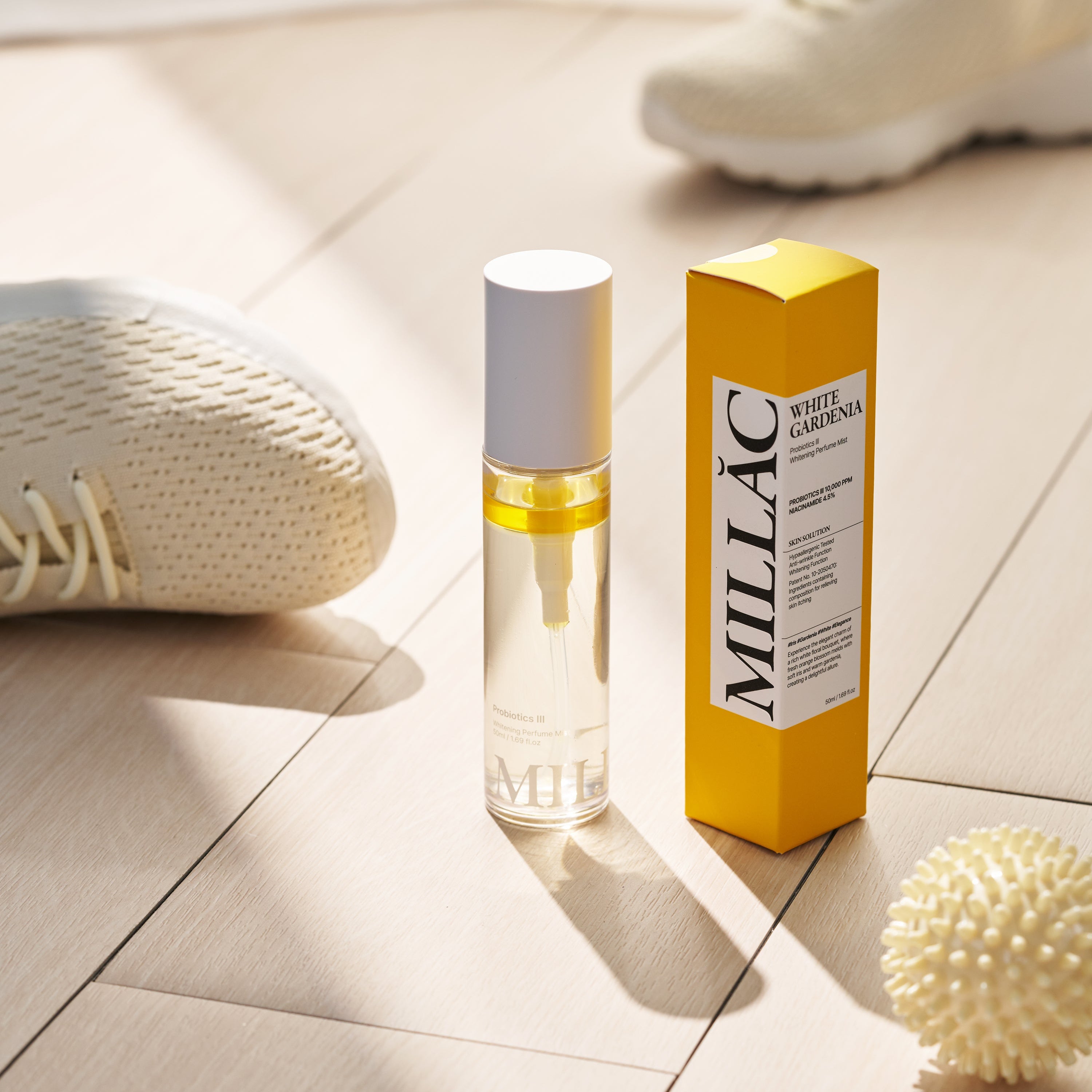 MILLAC Probiotics Perfume Mist 50ml I 04.White Gardenia