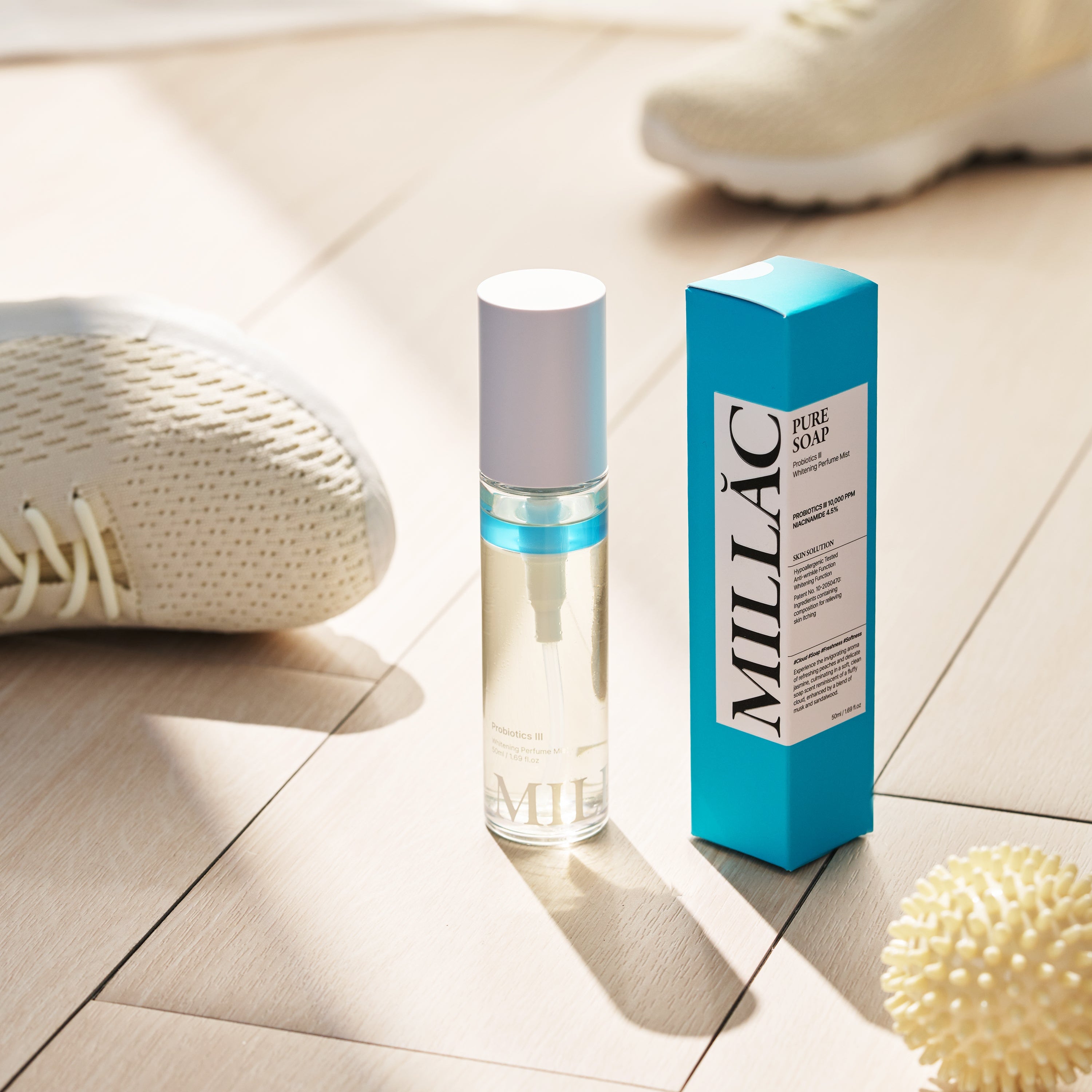 MILLAC Probiotics Perfume Mist 50ml I 05.Pure Soap