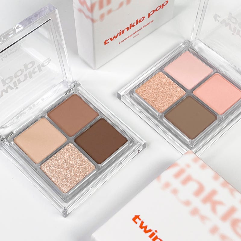 Twinkle Pop Layering Mood Palette 02 Peach Blending 5g I Cienie o brzoskwiniowym Odcieniu