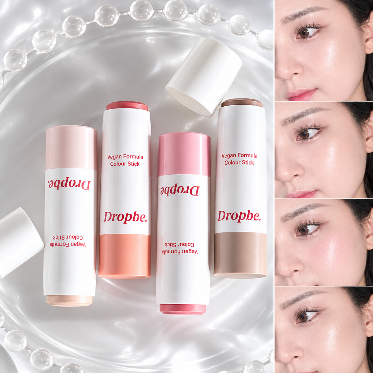 Dropbe Colors Shading Stick I 04 Shading Bronzer 7g Wegański Sztyft do Konturowania z Naturalnym Efektem Cienia