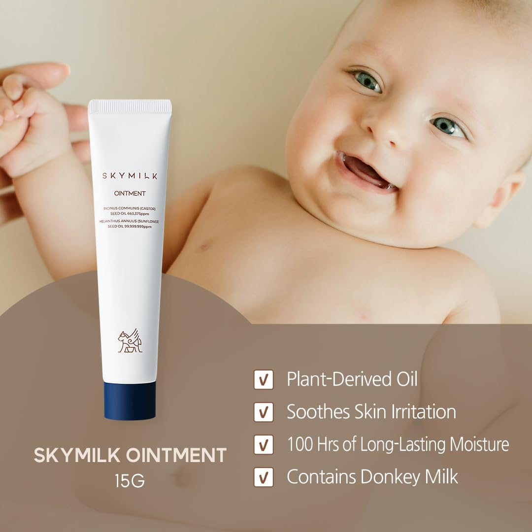 Plant Oil Ointment Donkey Milk 15g | Hypoallergenic | Summer Essentials