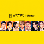 DOBU BTS Artwork Mask | Edycja V “Butter” 1 szt