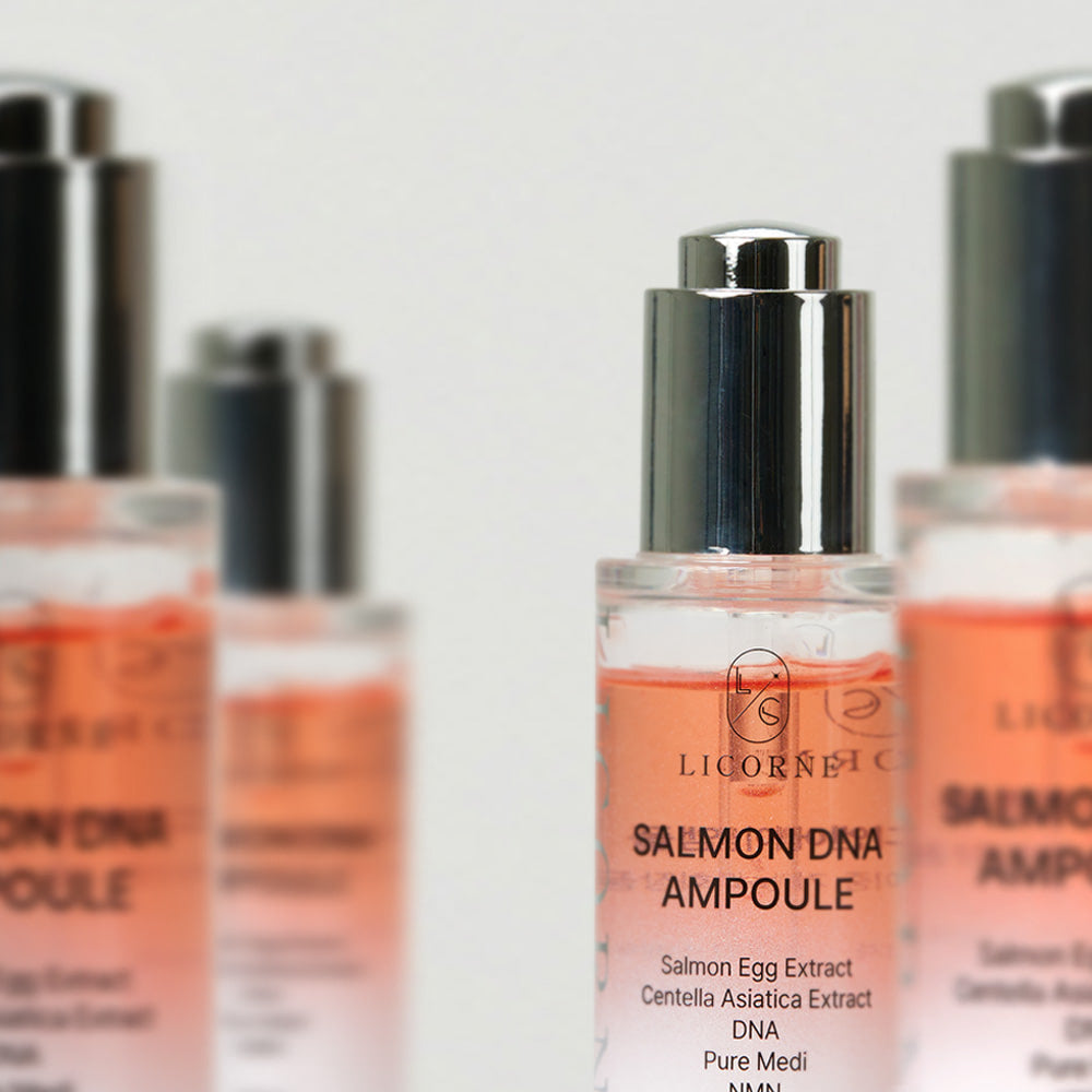LICORNE Salmon DNA Ampoule 30ml I Ampułka z DNA łososia (PDRN) – intensywna regeneracja i efekt liftingu