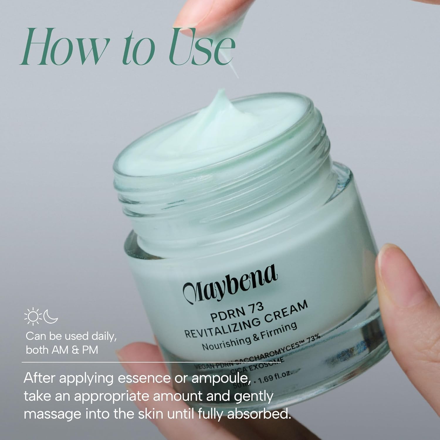 Maybena PDRN 73 Revitalizing Cream 50ml I DZIAŁANIE ANTI-AGING