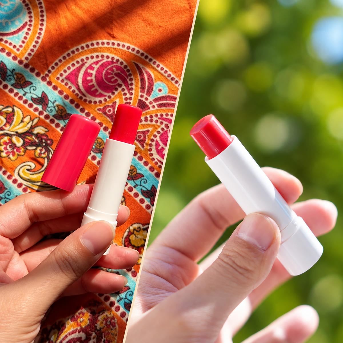 ORIOX Color Lip Balm 4.8g | Strawberry Pink