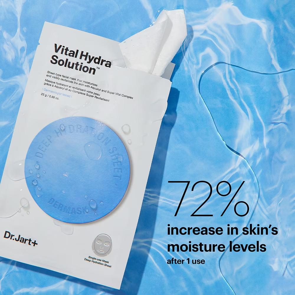 Dr.Jart+ Vital Hydra Solution™ Intensive Hydration Mask maska intensywnie nawilżająca (25gx5szt)