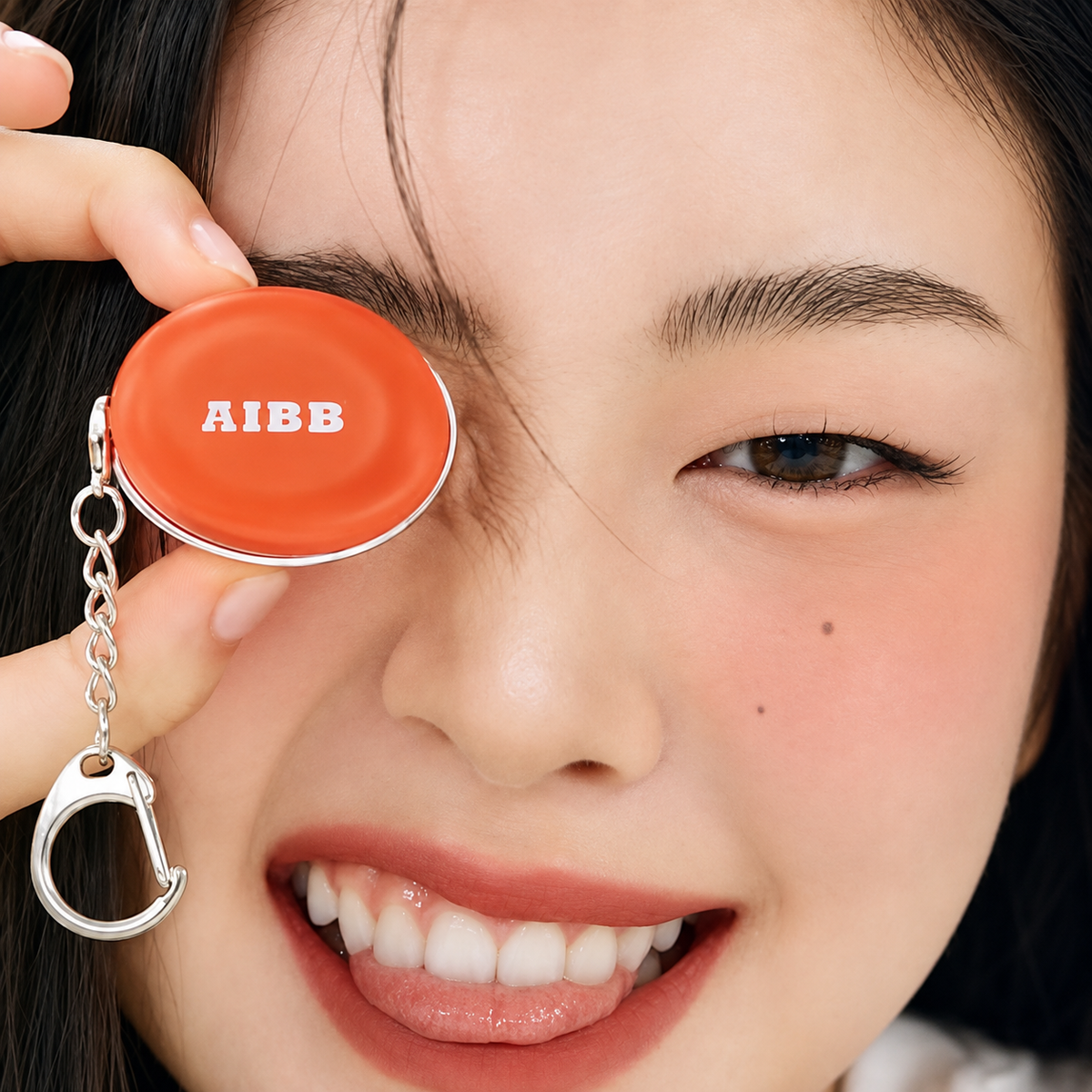 AIBB Blur Tin Pot 5.3g 05.Lychee Butter | Różany kolor, który możesz nosić jak dodatek
