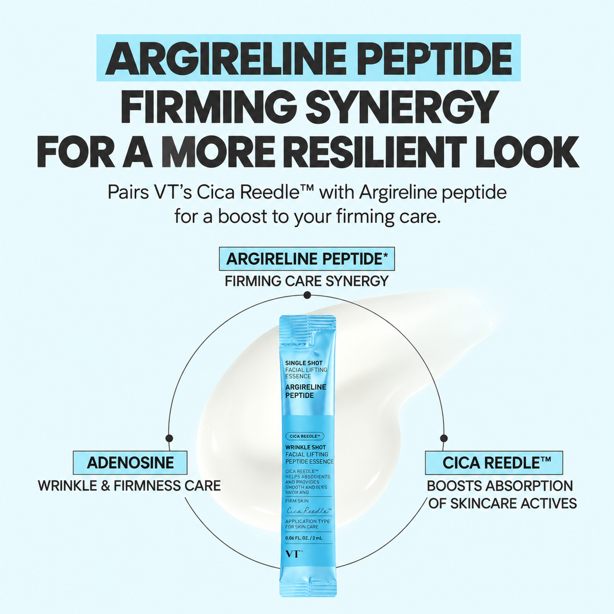 VT Reedle Shot Facial Lifting Peptide Essence 2ml