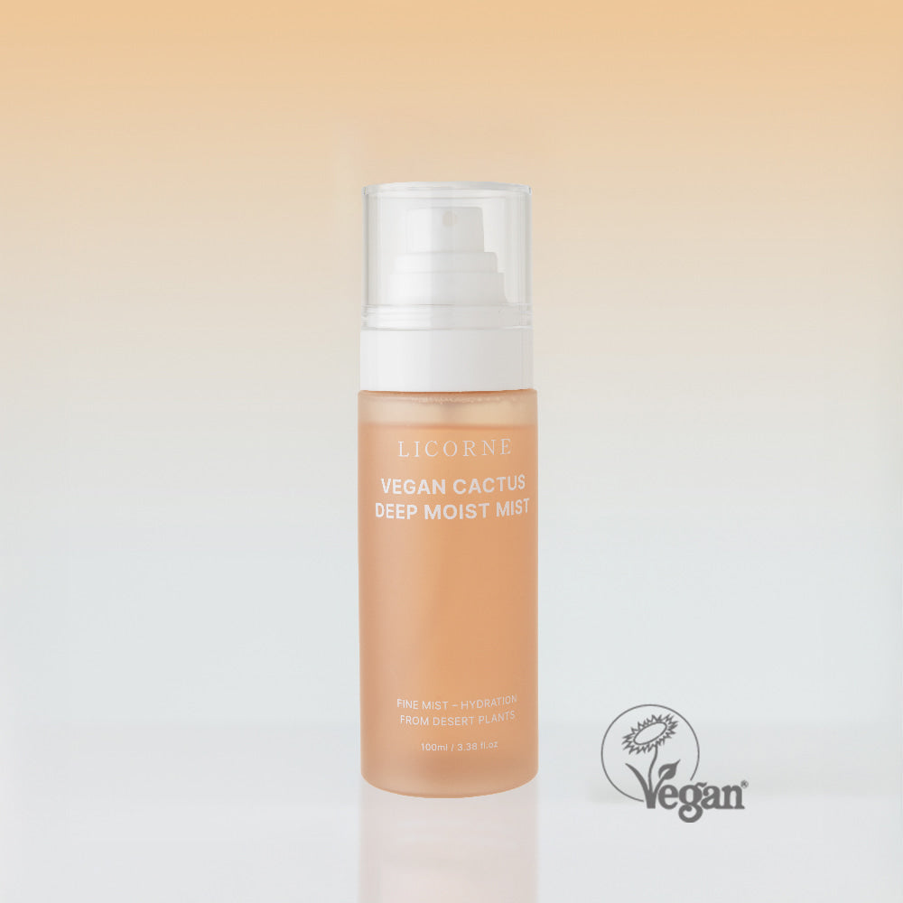 Licorne Vegan Cantus Deep Moist Mist 100ml I Nawilżająca mgiełka do twarzy z ekstraktem z kaktusa (vegan)