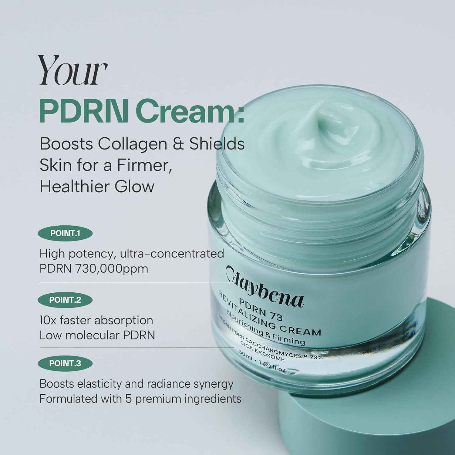 Maybena PDRN 73 Revitalizing Cream 50ml I