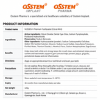 Vussen H Brightening Toothpaste 120g | Ostem Pharma 5% hydroksyapatytu