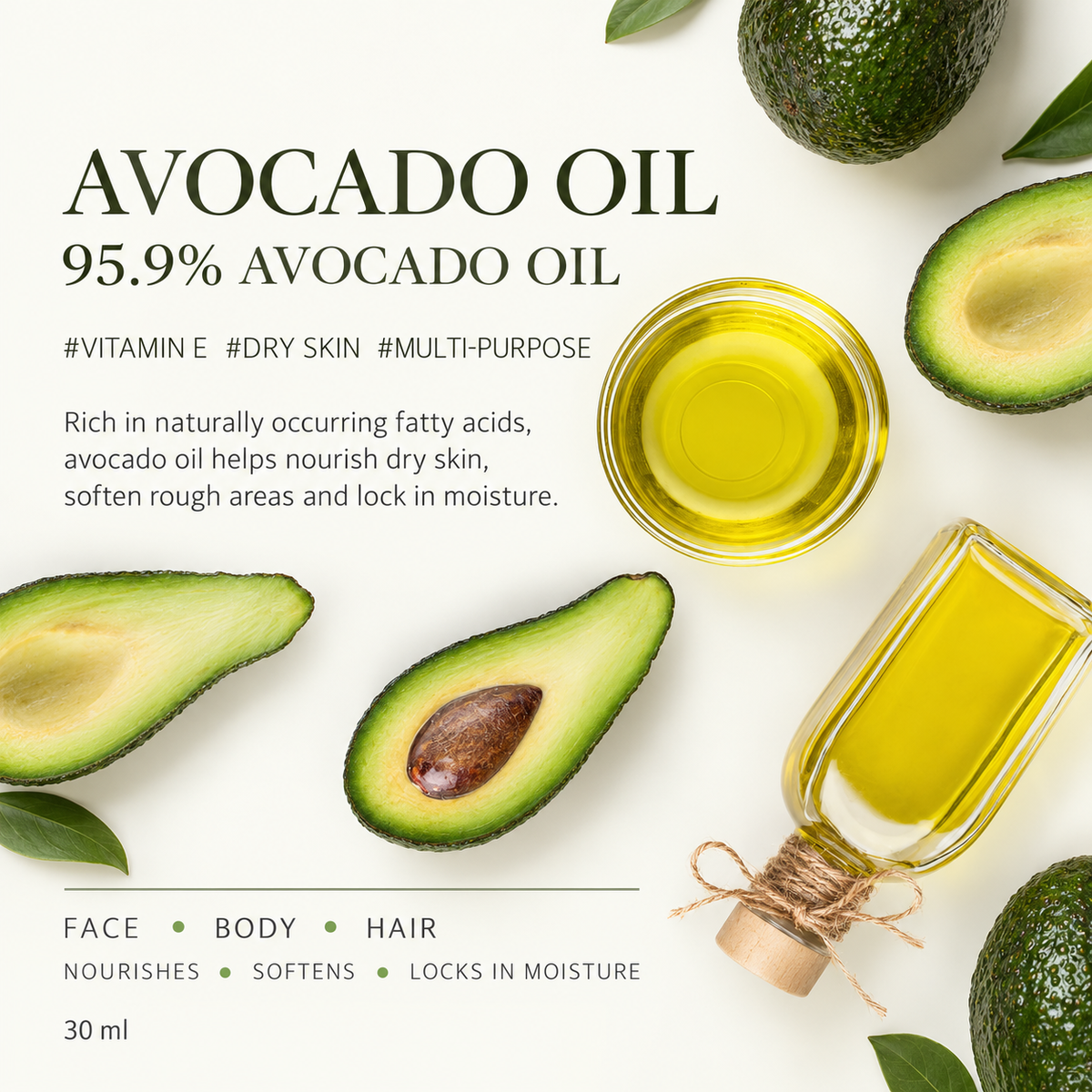 Stella’s Scent Avotree Avocado Oil 95.9% 30ml | Jedna kropla - Aura3AM