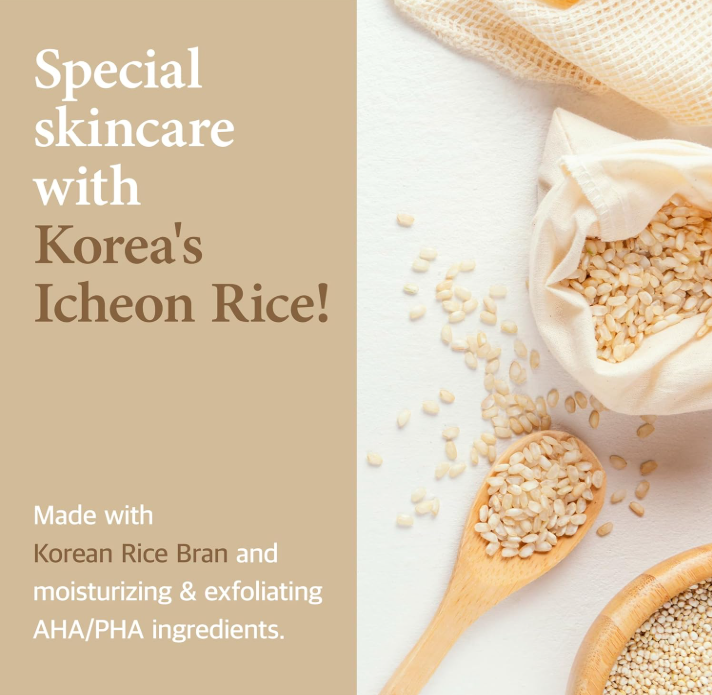 LICORNE Vegan Rice Facial Cream 50ml I Odżywczy krem z białym ryżem