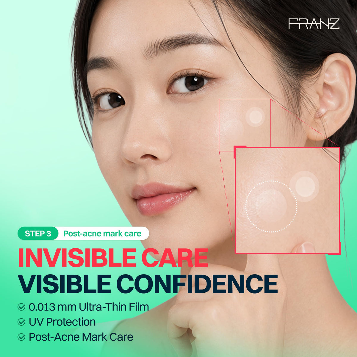 FRANZ Naked Dark Spot Patches 72szt | Science