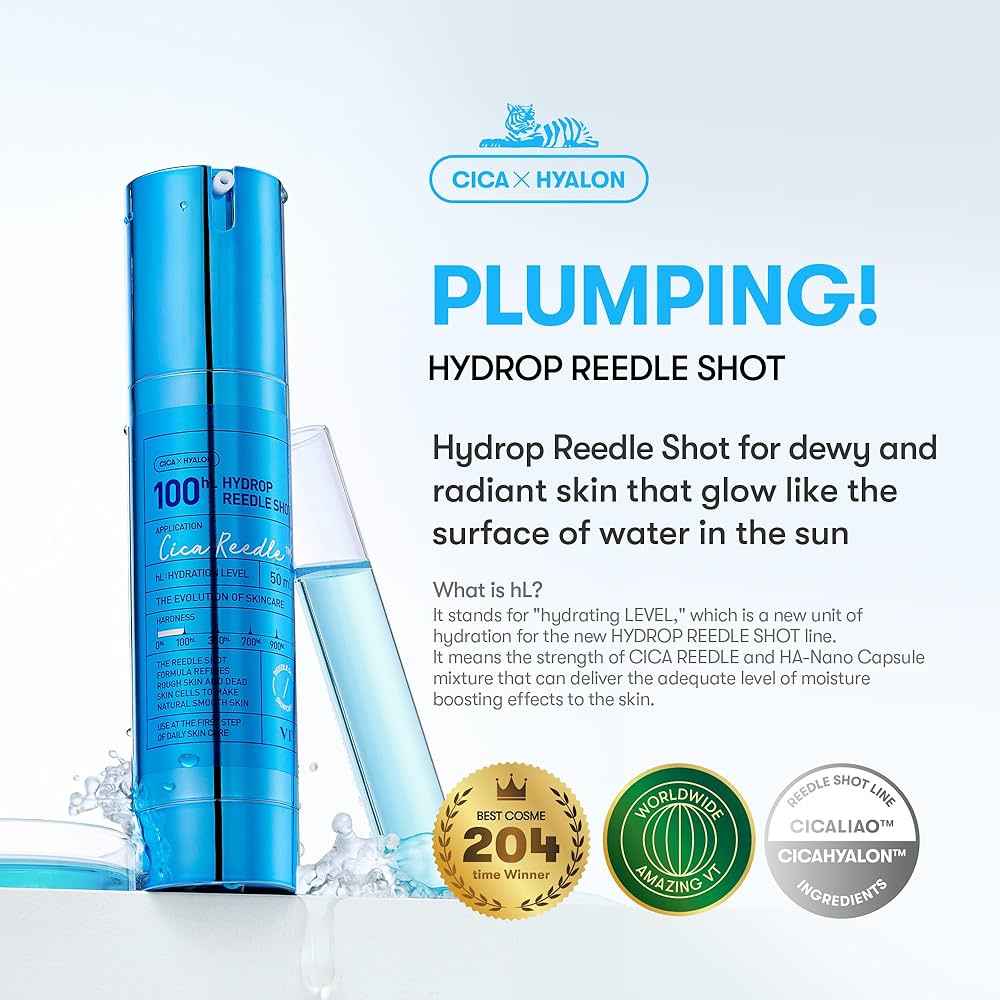 VT COSMETICS Hydrop Reedle Shot 100 HL (50ml) I Hydro-Layering (HL)