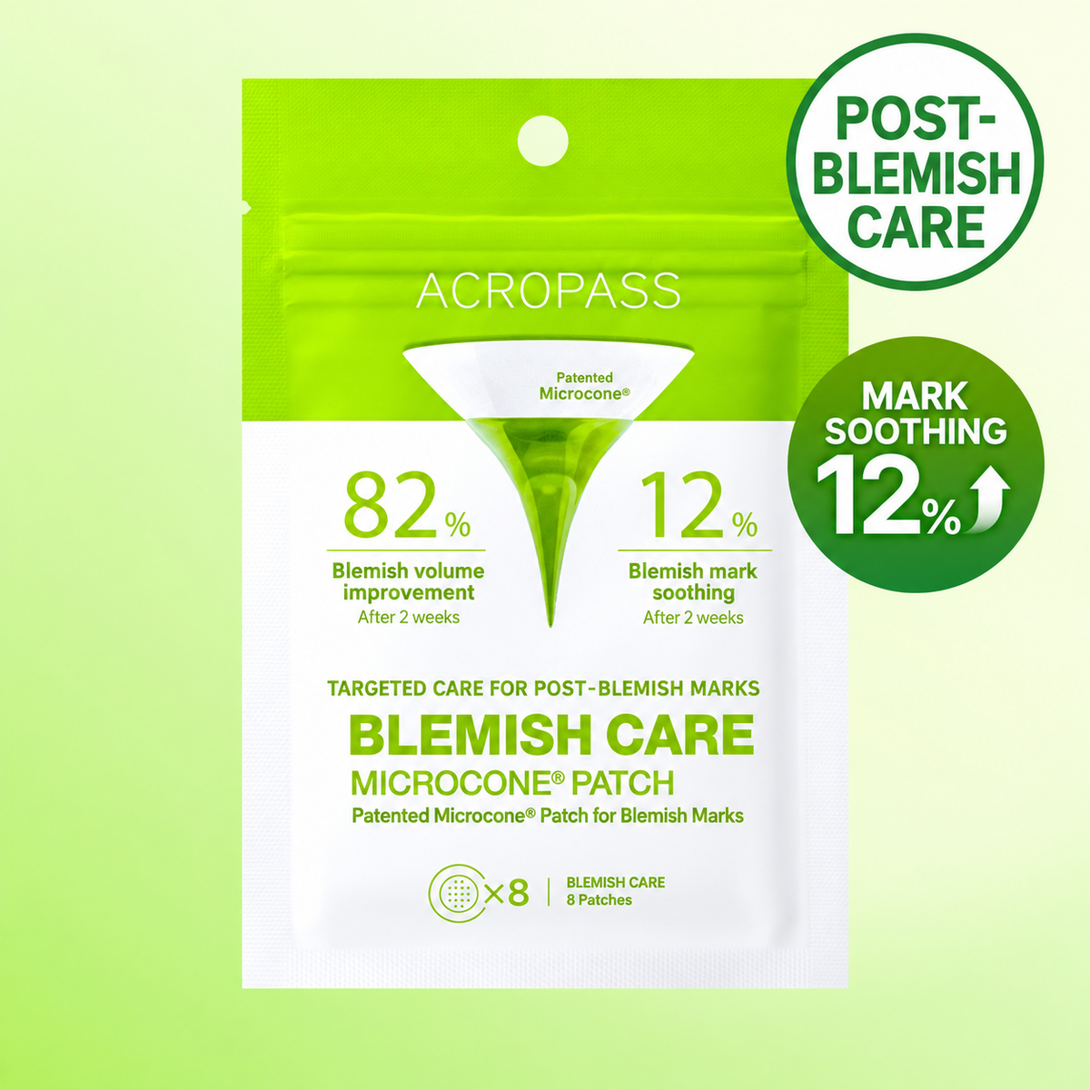 ACROPASS Blemish Care Microcone® Patch 8 szt