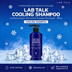 LAB TALK Cooling Shampoo 300ml | Świeżość i uczucie chłodzenia podczas mycia włosów