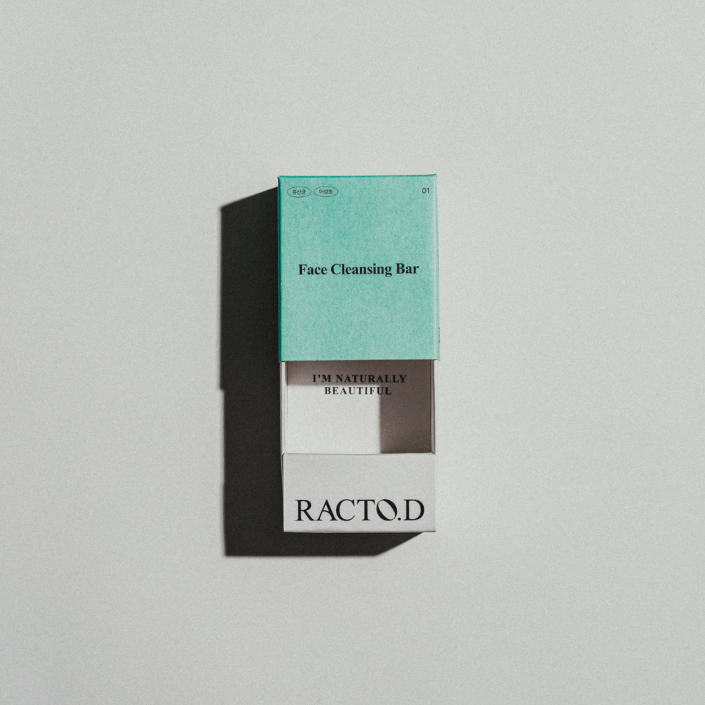 Racto.D Solid Face Cleansing Bar 01 (85g) I Delikatna kostka oczyszczająca do twarzy z ryżem