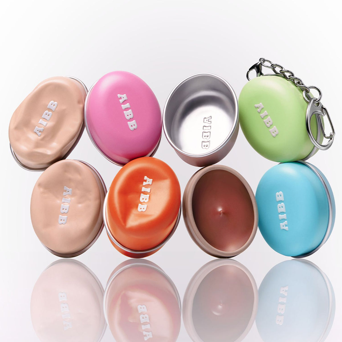 AIBB Blur Tin Pot 5.3g 04.Peach Butter | Różany kolor, który możesz nosić jak dodatek
