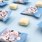 Lotte Malang Cow Cukierki Mleczne Miękkie 158g (Big 45szt) | Puszyste Żelki o Smaku Chmurki