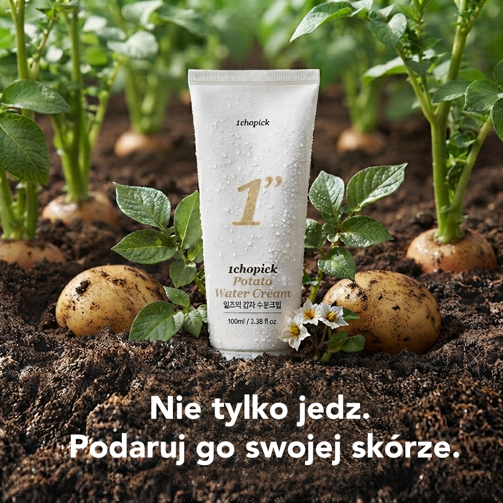 1CHOPICK Potato Water Cream 100ml I  Nie tylko jedz, Podaruj go swojej skórze