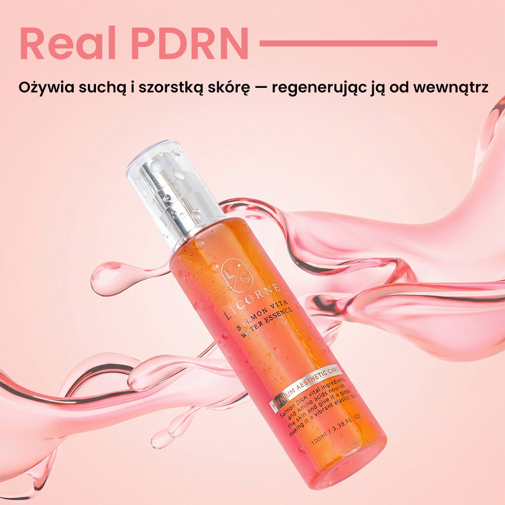 LICORNE Salmon Vita Water Essence 100ml I PDRN Ponownie dostępne