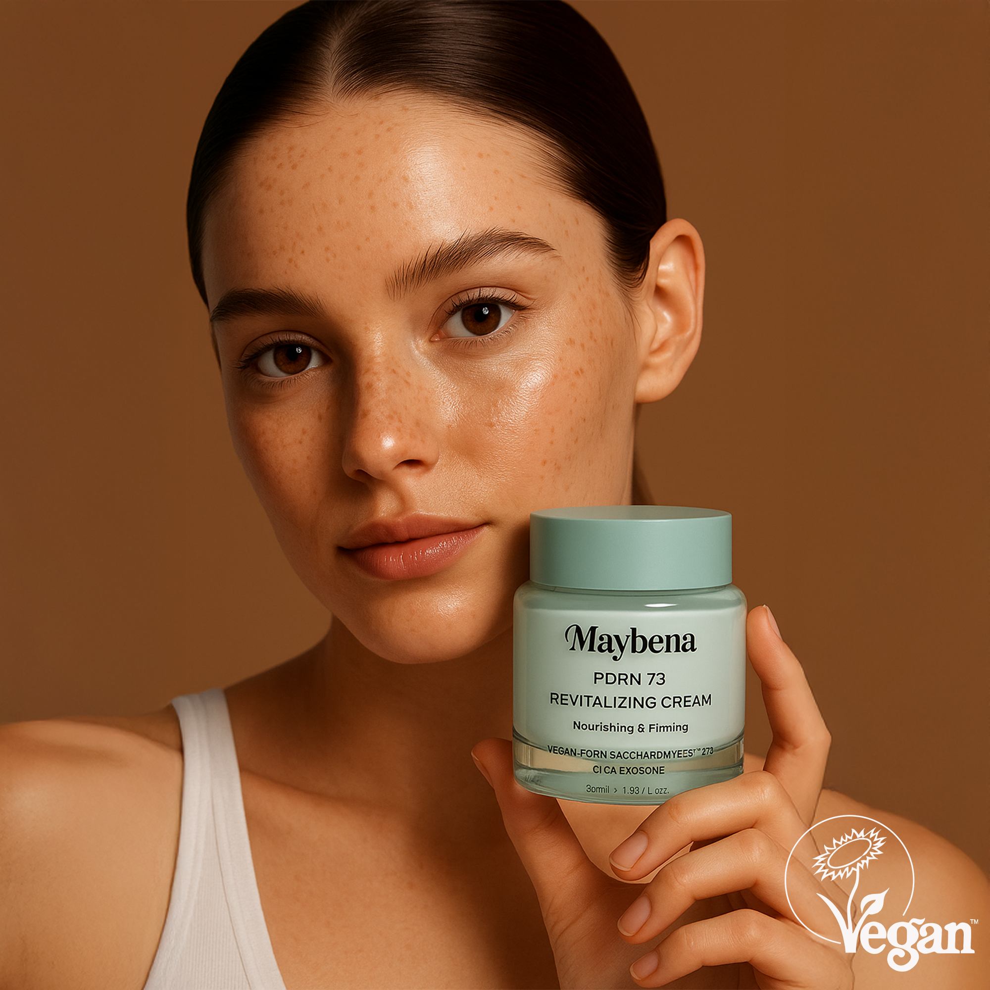 MAYBENA PDRN73 Cream 50ml I Wysokie stężenie PDRN dla jędrnej i gęstej sk - Aura3AM