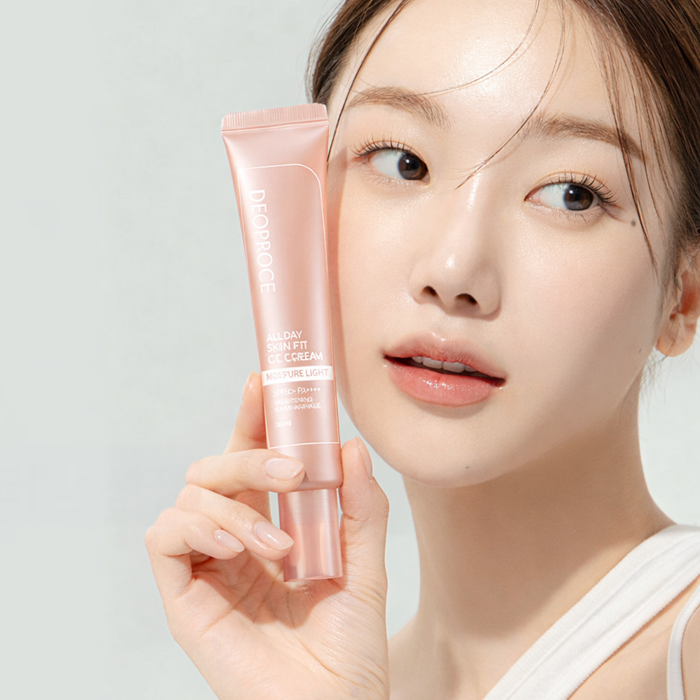Deoproce All Day Skin Fit CC Cream SPF50+ PA++++ I Nr 23 Sand Beige I Koloryzujący krem CC